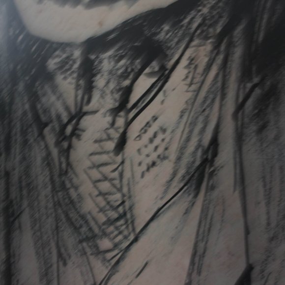 RARE Y2K The Dark Knight Joker Poster Heath Ledger Gothic Wall Art - Picture 4 of 6